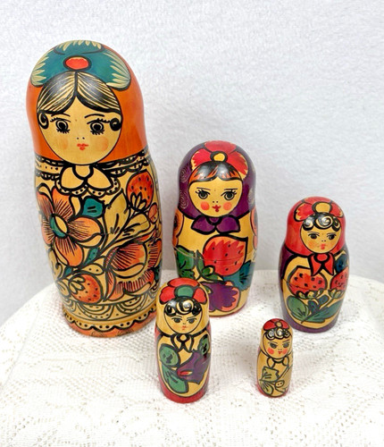 Vtg russian matryoshka - vtg,