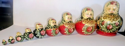 Piece russian nesting - 9,