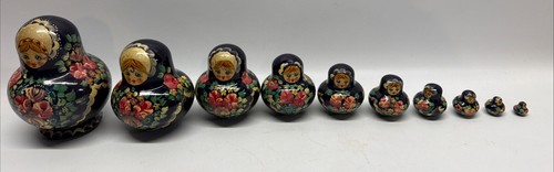 Vintage russian matryoshka - vintage,