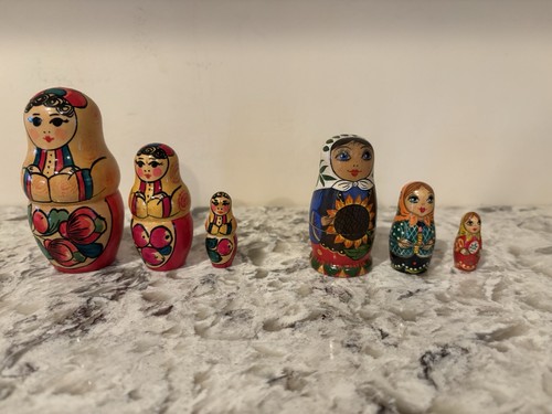 Matryoshka nesting dolls 2 - nesting, dolls.