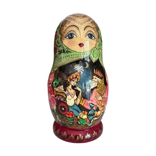 Large hand painted - large, russian