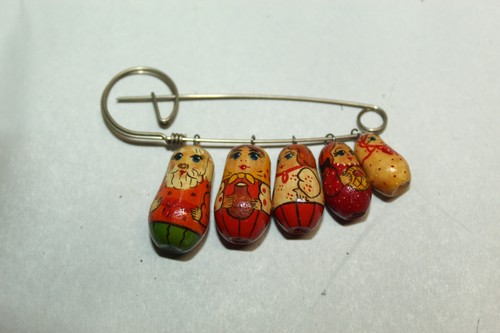 Vtg russian folk art hand - folk,