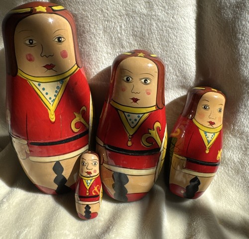 Vintage russian nesting dolls - russian,