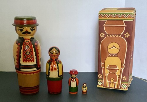 Ukrainian nesting dolls family - ukrainian,